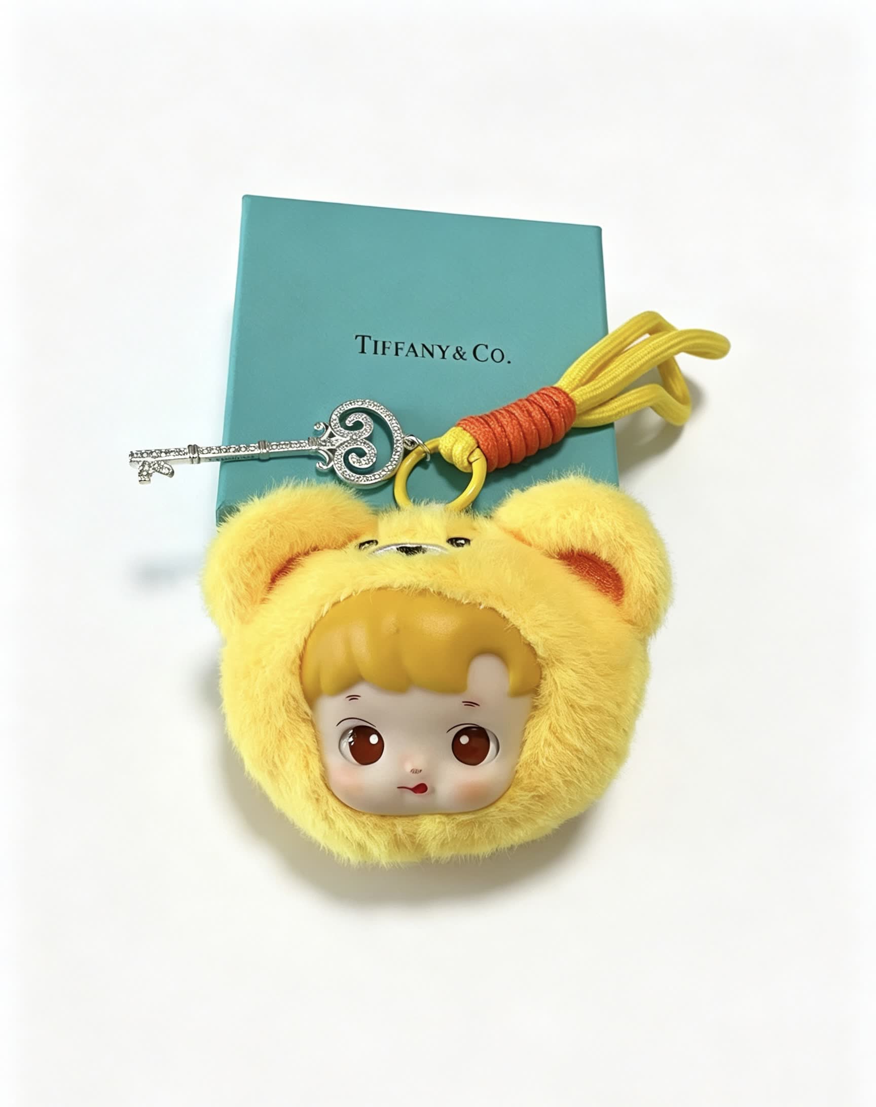 Tiffany & Co. Yellow Bear Keychain